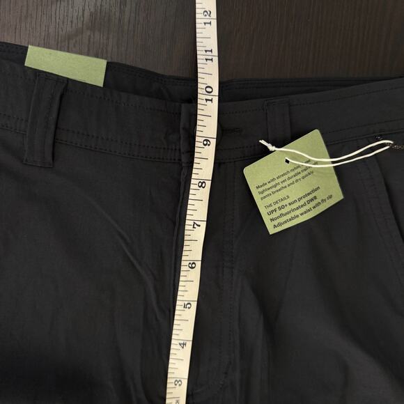 REI Trail Made Pants Mens 28 x 32 Hiking Camp Outdoor Hike UPF 50 Black NEW - Picture 10 of 12